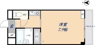 ウイングコート東大阪の物件間取画像